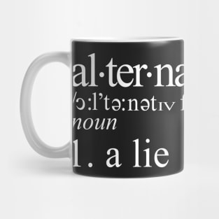 Alternative Fact in the Dictionary Mug